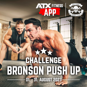 August 2023 - ATX® Fitness Challenge Bronson Push Up